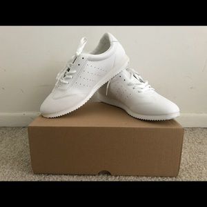 White sneakers